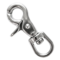 Lobster Claw Clip - stainless clip for leads and lanyards